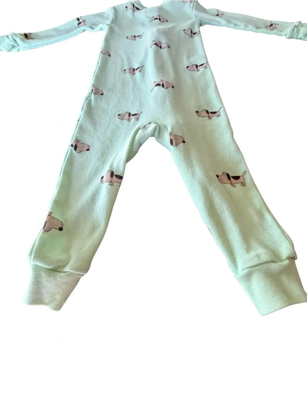 Carter’s 18M Mint Puppy Dog Zip Footless Sleeper Pajamas